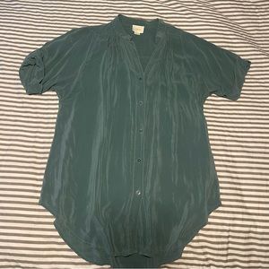 Anthropologie 100% Silk Blouse